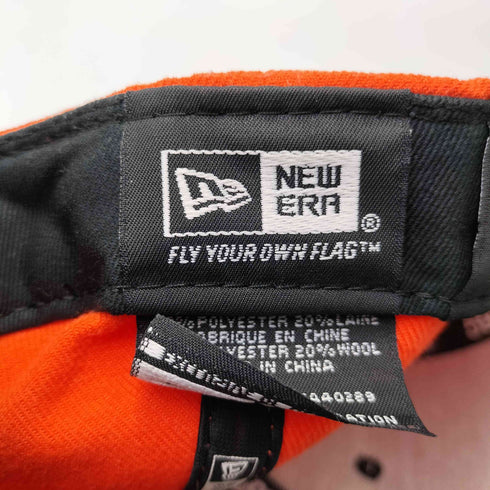 ニューエラ NEW ERA 59FIFTY T ロゴ刺繍 6パネル バイカラー ベースボール キャップ メンズ 7 3/8