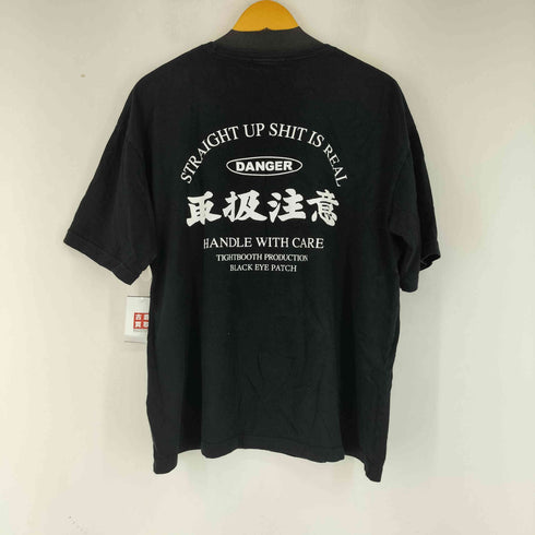 ザブラックアイパッチ THE BLACK EYE PATCH HANDLE WITH CARE T-SHIRT メンズ JPN:L