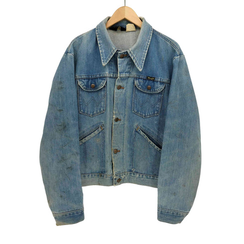 ラングラー Wrangler 80S USA製 三角タグ 126MJ デニムジャケット メンズ US:44