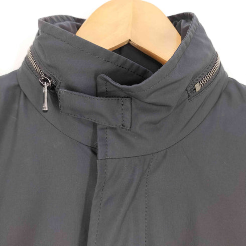 アルマーニコレツィオーニ ARMANI COLLEZIONI WATER REPELLENT ダブルジップ ミリタリーブルゾン メンズ 46