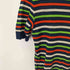 イヴサンローラン Yves Saint Laurent レーヨン混 S/S ボーダーコットンニットトップス レディース import:M