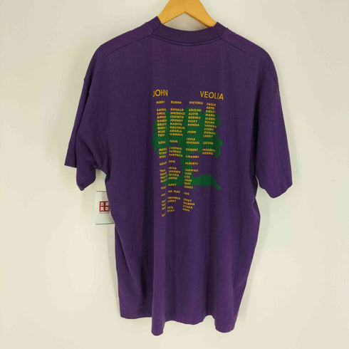 90S USA製 BESTボディ MILW KANSAS ARKANSAS SEPT5.1994 プリント ポリコットン 袖シングルステッチ S/S Tシャツ メンズ XXL