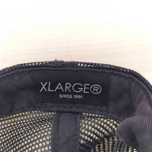 エクストララージ XLARGE USA製 ロゴ スナップバック メッシュキャップ メンズ