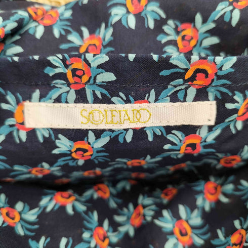 ソレイアード SOULEIADO ラフィアトートバッグ レディース