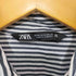 ザラ ZARA マルチストライプL/Sシャツ メンズ M