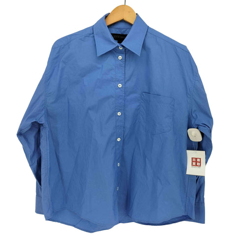 ザラ ZARA オーバーサイズ ポプリンシャツ レディース import:XS