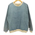 ザラ ZARA サイドジップデニムトレーナー メンズ S