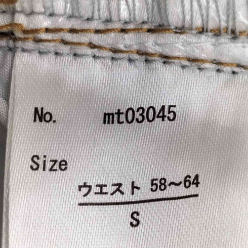 モーメント moment パール&ビジュー&ラインストーンデニムパンツ レディース JPN:S
