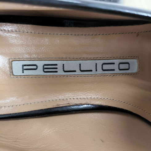ペリーコ PELLICO スクエアトゥ タッセルローファー レディース 36