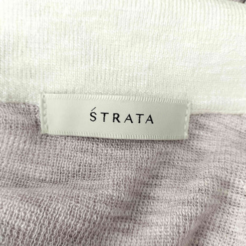 エストラータ STRATA スラブスキッパーニット レディース FREE