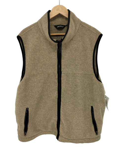 エディーバウアー Eddie Bauer 00S 黒タグ フリースベスト メンズ JPN:XL