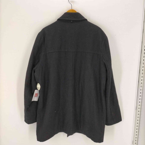 トミーヒルフィガー TOMMY HILFIGER ウール混ピーコート メンズ import:XL