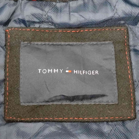 トミーヒルフィガー TOMMY HILFIGER ウール混ピーコート メンズ import:XL