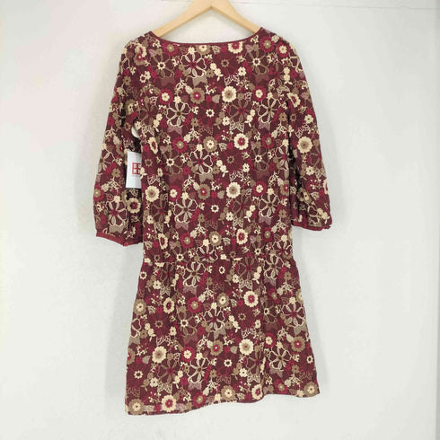 トッカ TOCCA 総刺繍 花柄 ワンピース レディース 0