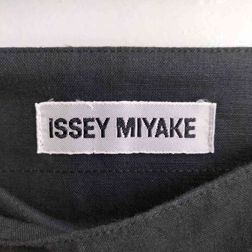 イッセイミヤケ ISSEY MIYAKE 裾デザインコットンスリットスカート レディース M