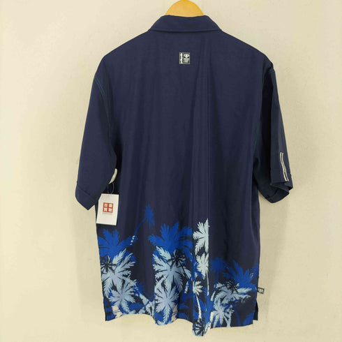ペレペレ pelle pelle ヤシの木 アロハシャツ メンズ L