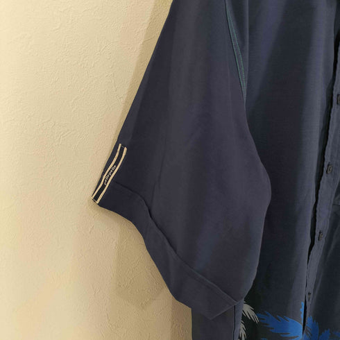 ペレペレ pelle pelle ヤシの木 アロハシャツ メンズ L