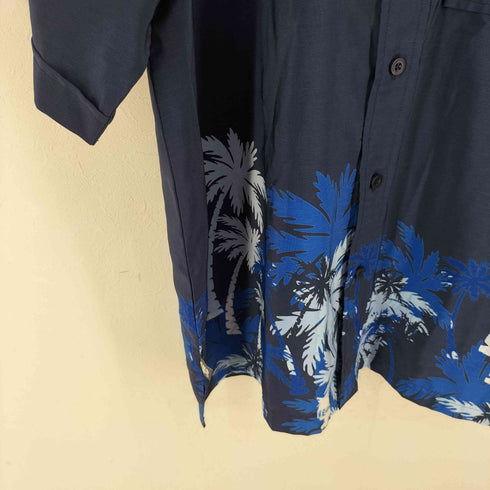 ペレペレ pelle pelle ヤシの木 アロハシャツ メンズ L