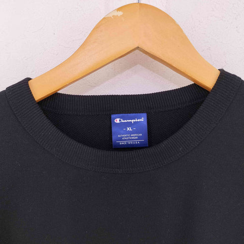 チャンピオン Champion 裏毛 刺繍 スクリプトロゴ クルーネックスウェットシャツ メンズ XL