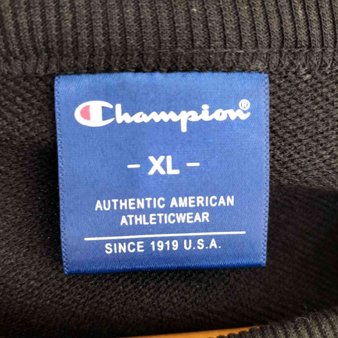 チャンピオン Champion 裏毛 刺繍 スクリプトロゴ クルーネックスウェットシャツ メンズ XL