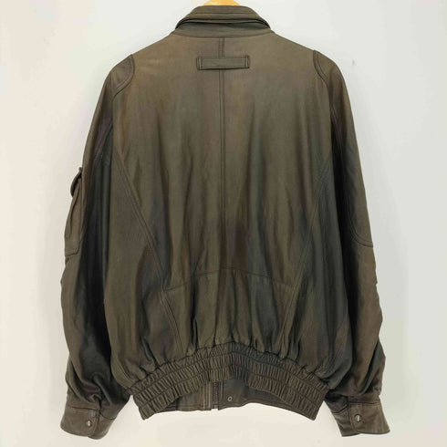 FUR GRISER ディアスキン レザー フライトジャケット メンズ XXXL