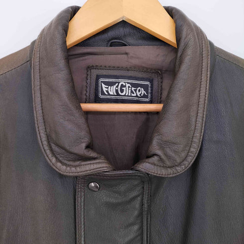 FUR GRISER ディアスキン レザー フライトジャケット メンズ XXXL