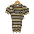 ポールカ PAULE KA イタリア製 ボーダー S/S ニット トップ レディース import:S