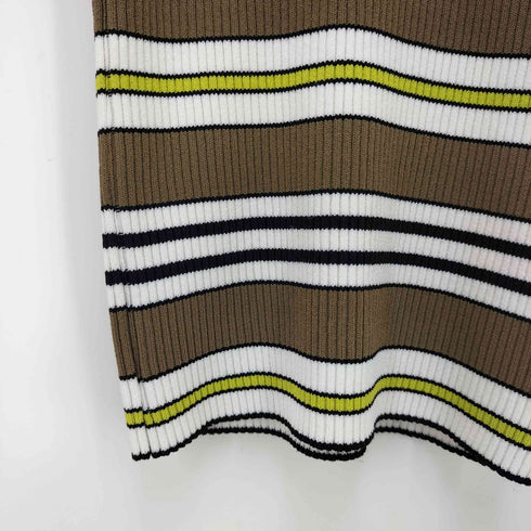 ポールカ PAULE KA イタリア製 ボーダー S/S ニット トップ レディース import:S