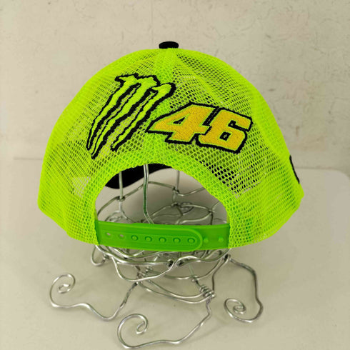 VR46 企業ロゴ レーシングドライバー メッシュキャップ メンズ