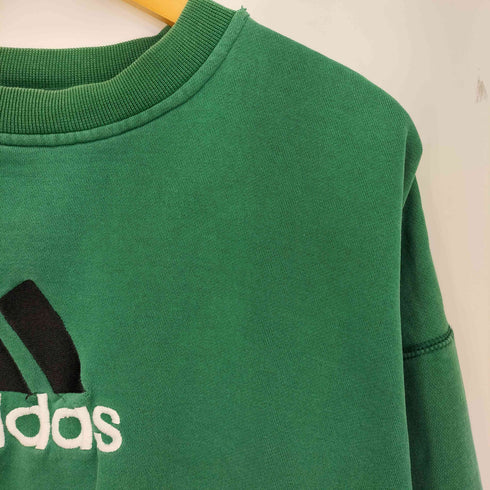 アディダス adidas ロゴ刺繍 スウェット メンズ import:XL