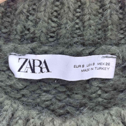 ザラ ZARA Cropped Knit クロップド プルオーバー アクリル ニット レディース import:S