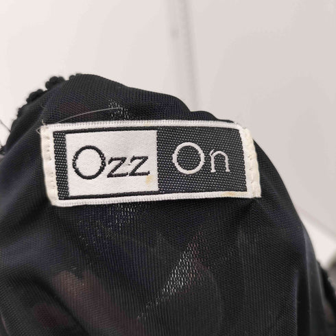 Ozzon Y2K フェアリーグランジ 総柄 パワーネット ビスチェ /イージースカート レディース FREE