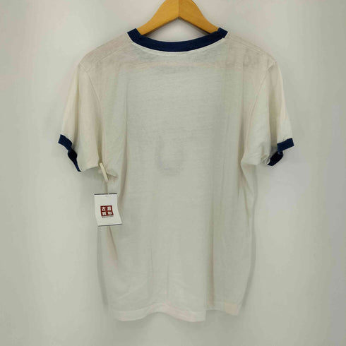 80-90S COLTS プリント リンガーTシャツ 裾シングル メンズ