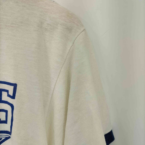 80-90S COLTS プリント リンガーTシャツ 裾シングル メンズ