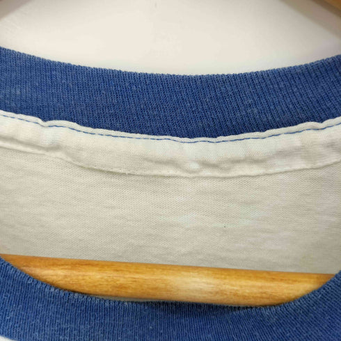 80-90S COLTS プリント リンガーTシャツ 裾シングル メンズ