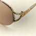 イヴサンローラン Yves Saint Laurent 12KGF TITAN 日本製 金張 カラーレンズ サングラス レディース 53□17 135