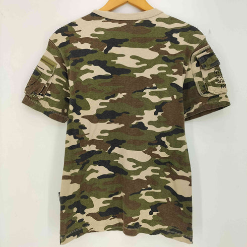 アヴィレックス AVIREX CAMOUFLAGE FATIGUE CREW NECK TEE メンズ import:S