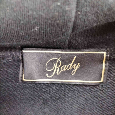 レディ Rady S/S ロゴ刺繍 パーカー レディース JPN:M