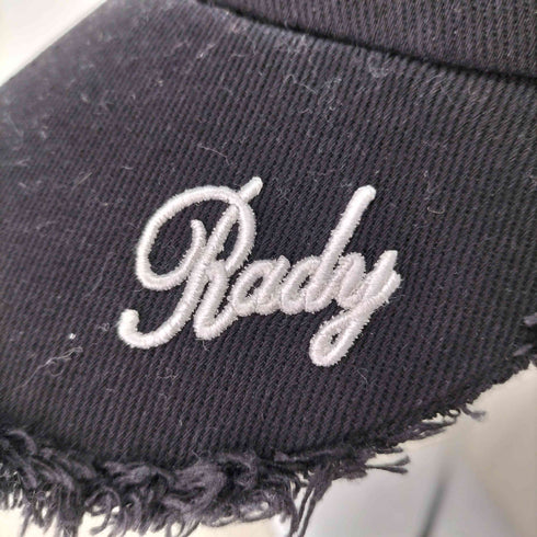 レディ Rady ロゴ刺繍 フリンジメッシュキャップ レディース FREE