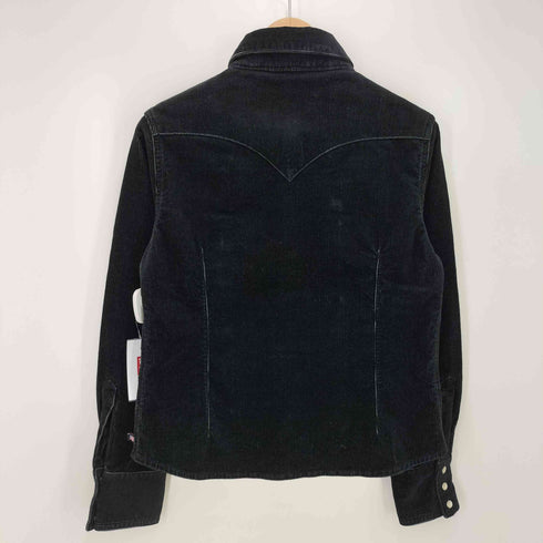 ポロジーンズカンパニーラルフローレン POLO JEANS COMPANY RALPH LAUREN 細畝 コーデュロイ ウエスタン ジャケット レディース import:M