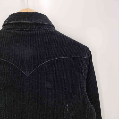 ポロジーンズカンパニーラルフローレン POLO JEANS COMPANY RALPH LAUREN 細畝 コーデュロイ ウエスタン ジャケット レディース import:M