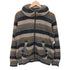 メルシーボークージュヴゾンプリ mercibeaucoup jevous enprie クッションカラー ボーダー ジップアップ ニット レディース JPN:1