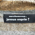 メルシーボークージュヴゾンプリ mercibeaucoup jevous enprie クッションカラー ボーダー ジップアップ ニット レディース JPN:1
