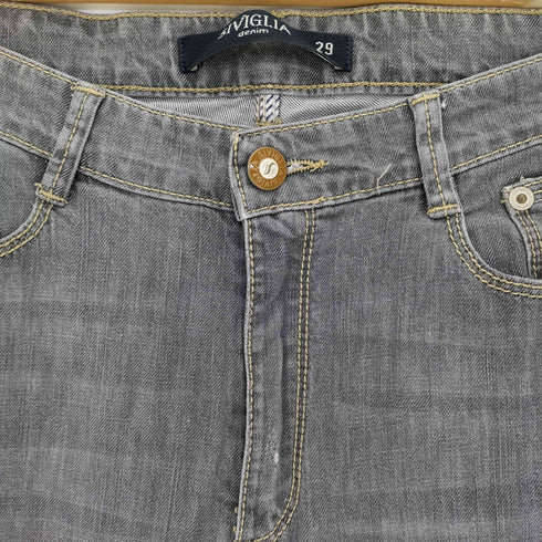 シビリア SIVIGLIA ウォッシュド ストレッチ スキニーデニム レディース 29