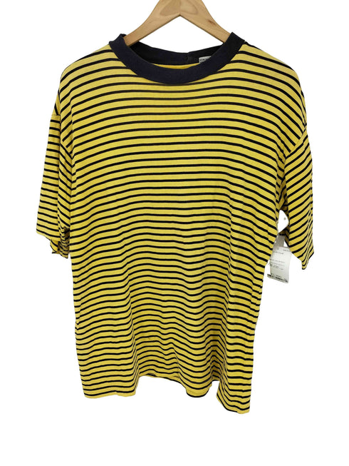 BASICS ボーダー クルーネックカットソー メンズ JPN:L