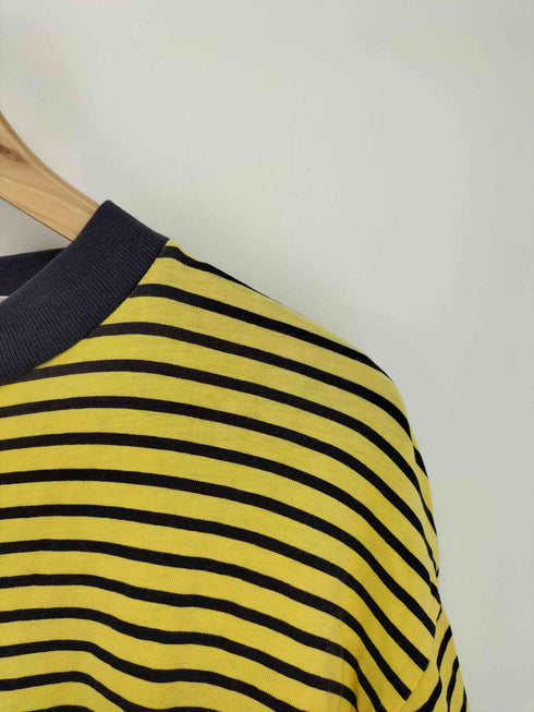 BASICS ボーダー クルーネックカットソー メンズ JPN:L