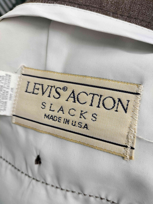 リーバイス Levis USA製 ロケットタロン ACTION SLACKS メンズ