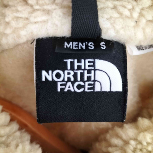 ザノースフェイス THE NORTH FACE 90s ロゴ刺繍 ハーフジップ ボアフリースジャケット メンズ import:S