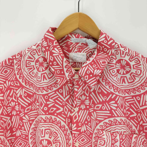 ENVOY 総柄半袖シャツ メンズ 2XL