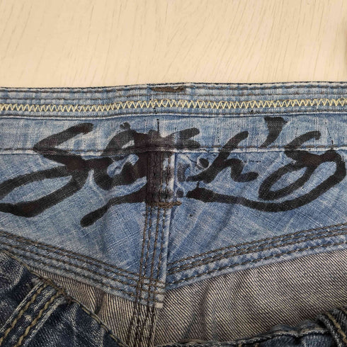 STITCH’S Y2K ダメージ デニム メンズ 32